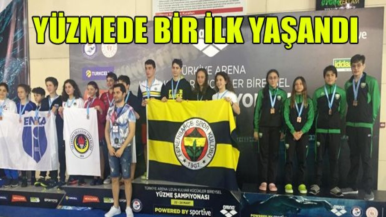 Gaziantep yüzme tarihinde bir ilk daha