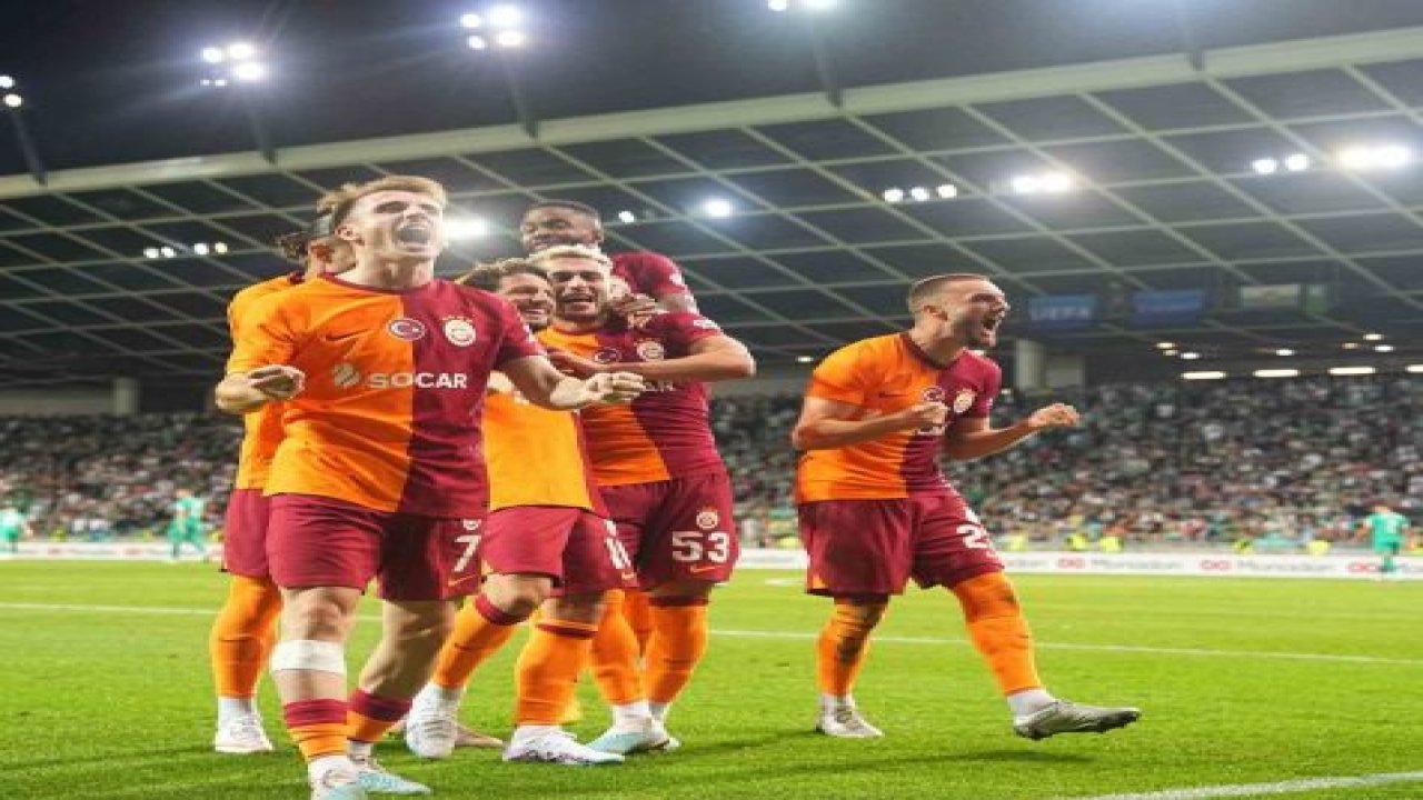 Galatasaray Avrupa'da şov yaptı: Olimpija Ljubljana: 0 - Galatasaray: 3