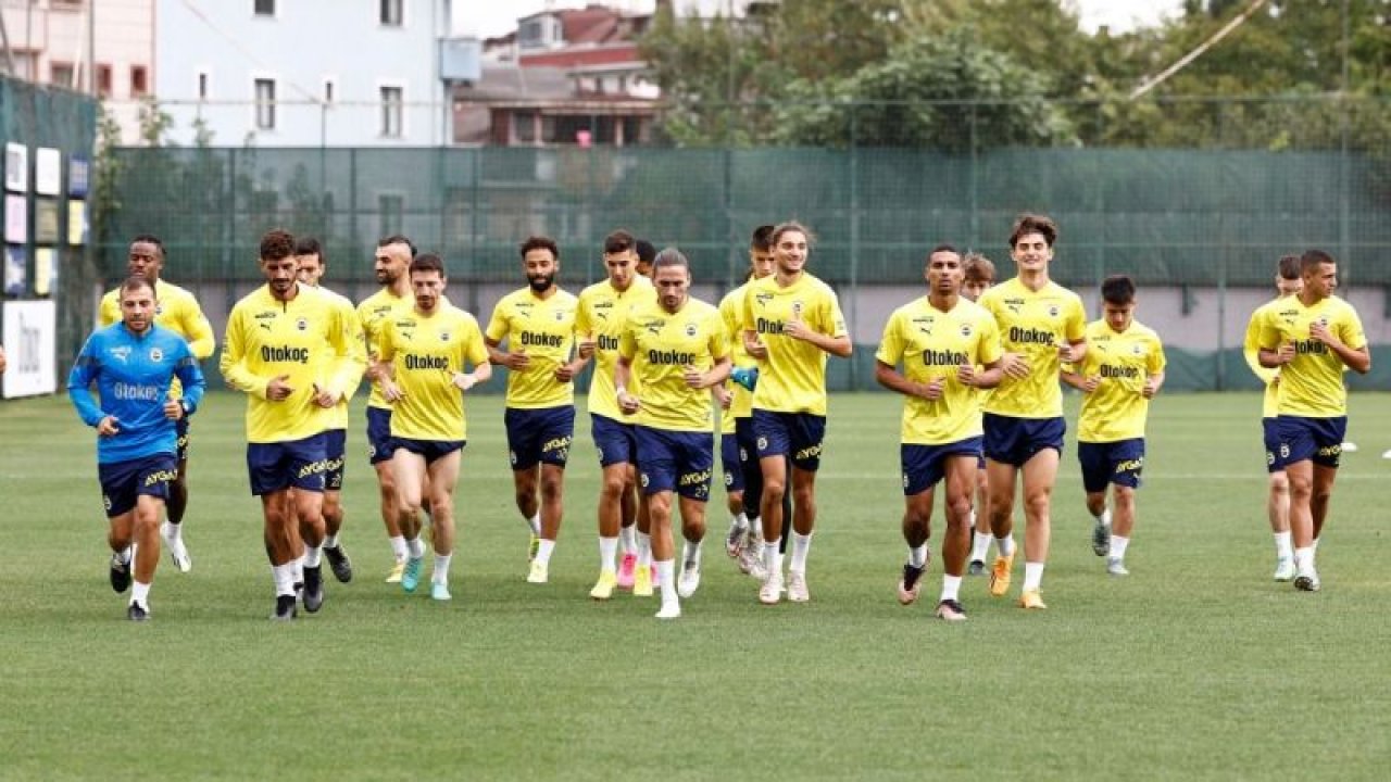 Fenerbahçe, Gaziantep FK maçının hazırlıklarına başladı