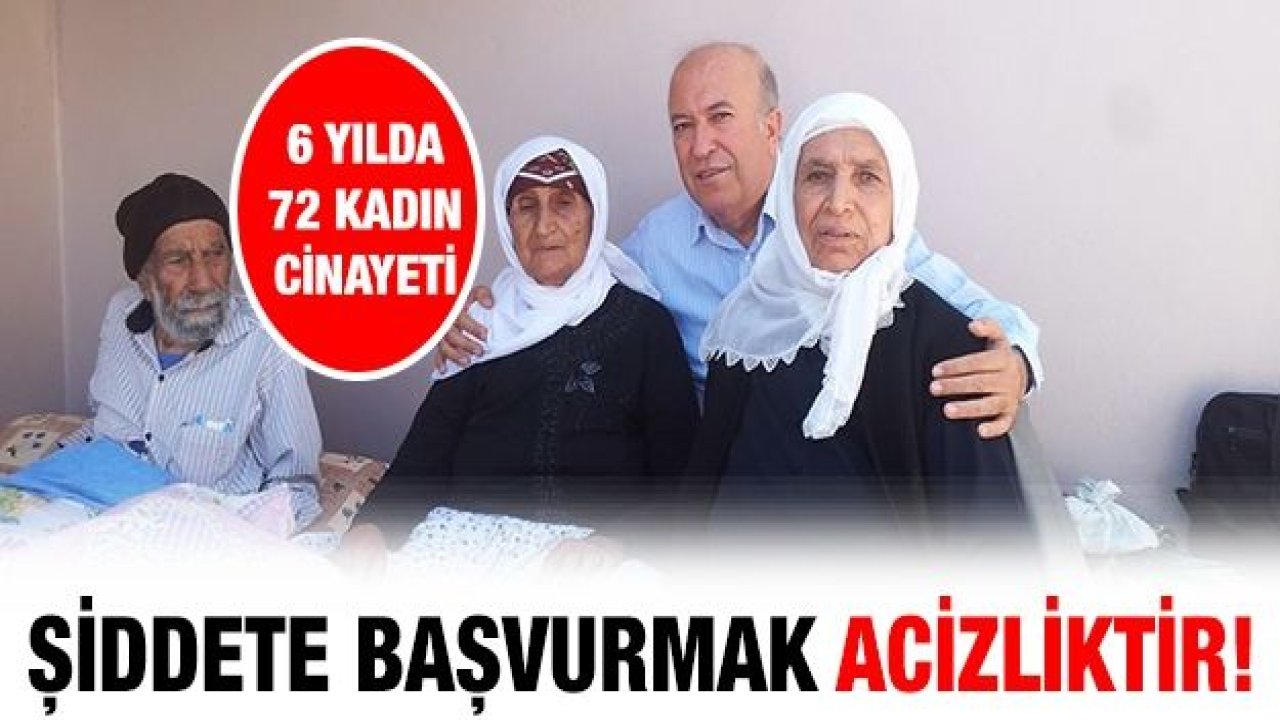 Şiddete başvurmak acizliktir!