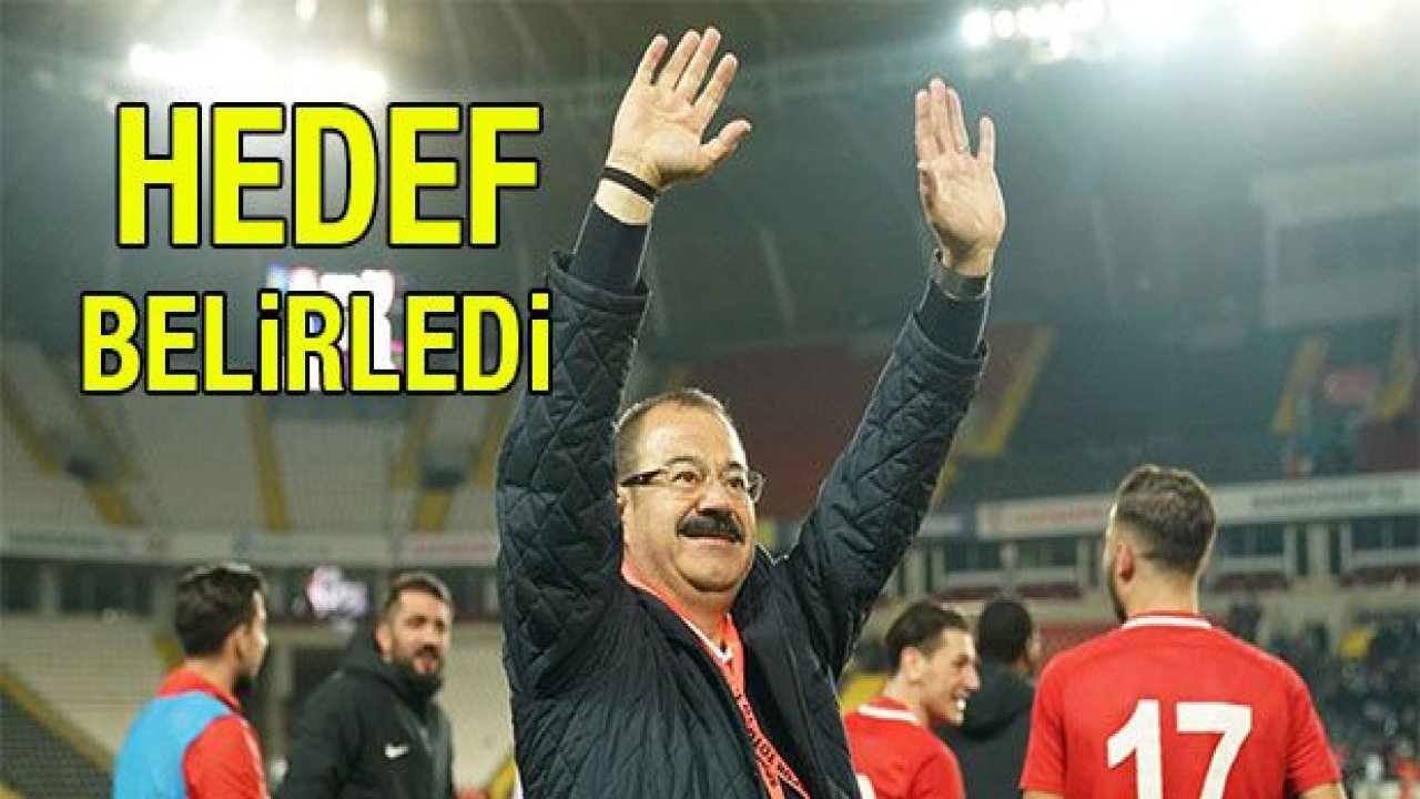 Başkan Konukoğlu HEDEF BELİRLEDİ