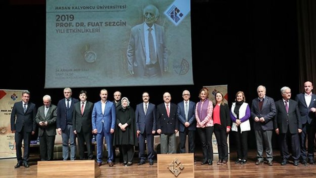 HKÜ’de “2019 Prof. Dr. Fuat Sezgin Yılı Etkinlikleri” Düzenlendi