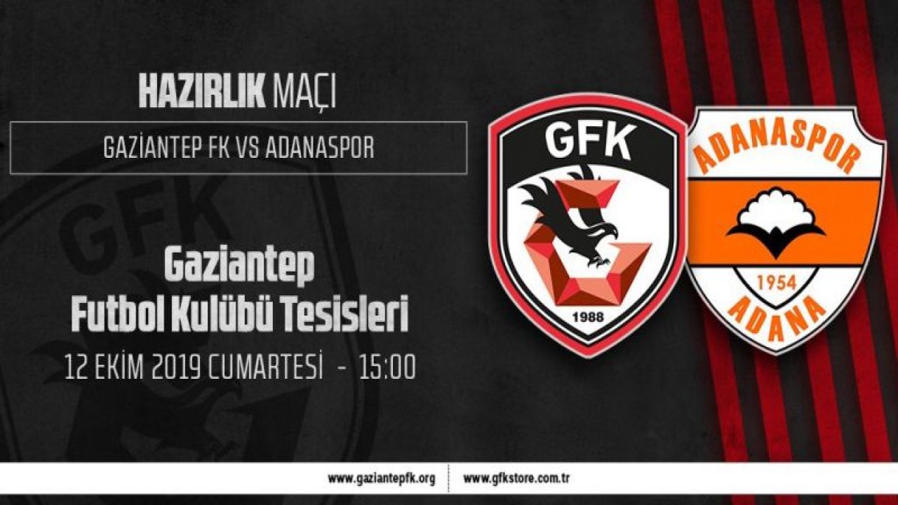 Gaziantep FK, Adanaspor'la karşılaşacak