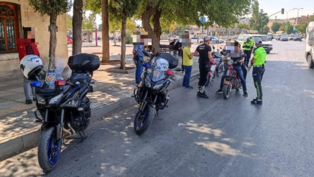 Gaziantep'te trafik kurallarını ihlala eden sürücülere ceza yağdı