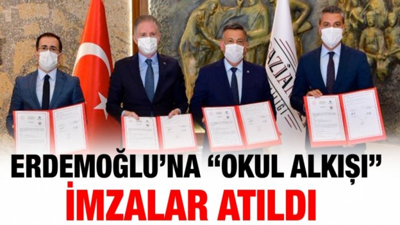 Erdemoğlu ve Zorkirişçi’ye “Okul alkışı”