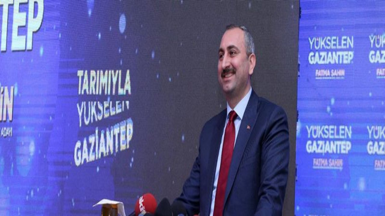 Adalet Bakanı Gül: 'Birilerinin amacı hizmet değil AK Parti'nin tökezlemesidir'