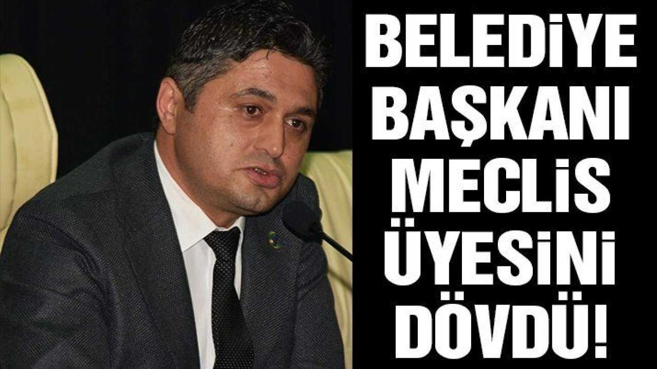 MHP’li belediye başkanından MHP’li meclis üyesine dayak