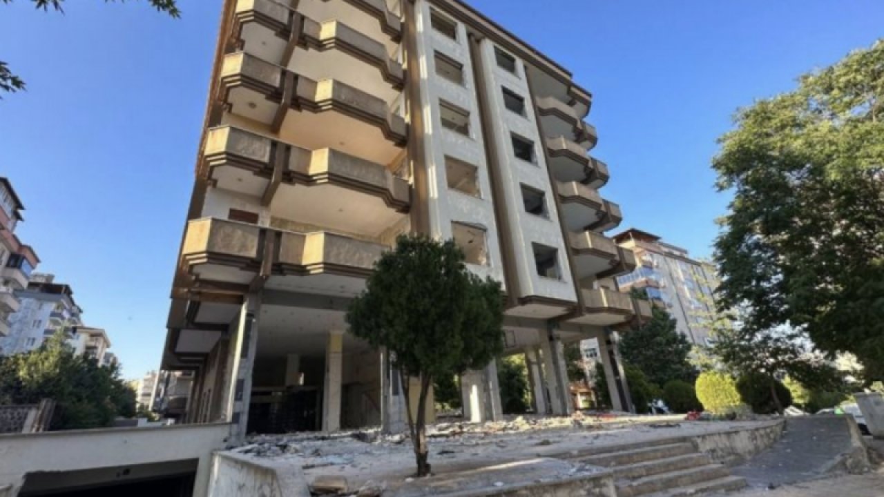 Gaziantep'te ağır hasarlı binalar için ek kat modeli