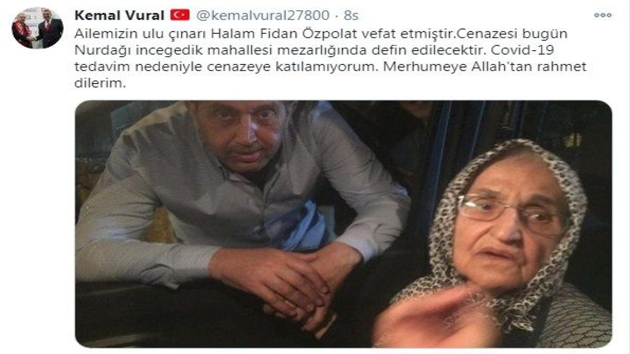 Bir Belediye Başkanı'nın İsyanı... Korona tüm Yakınlarımı aldı...'Annemi, yengemi ve teyzemin kocasını korona'dan kaybettim...Kimse Bana birşey olmaz demesin!'