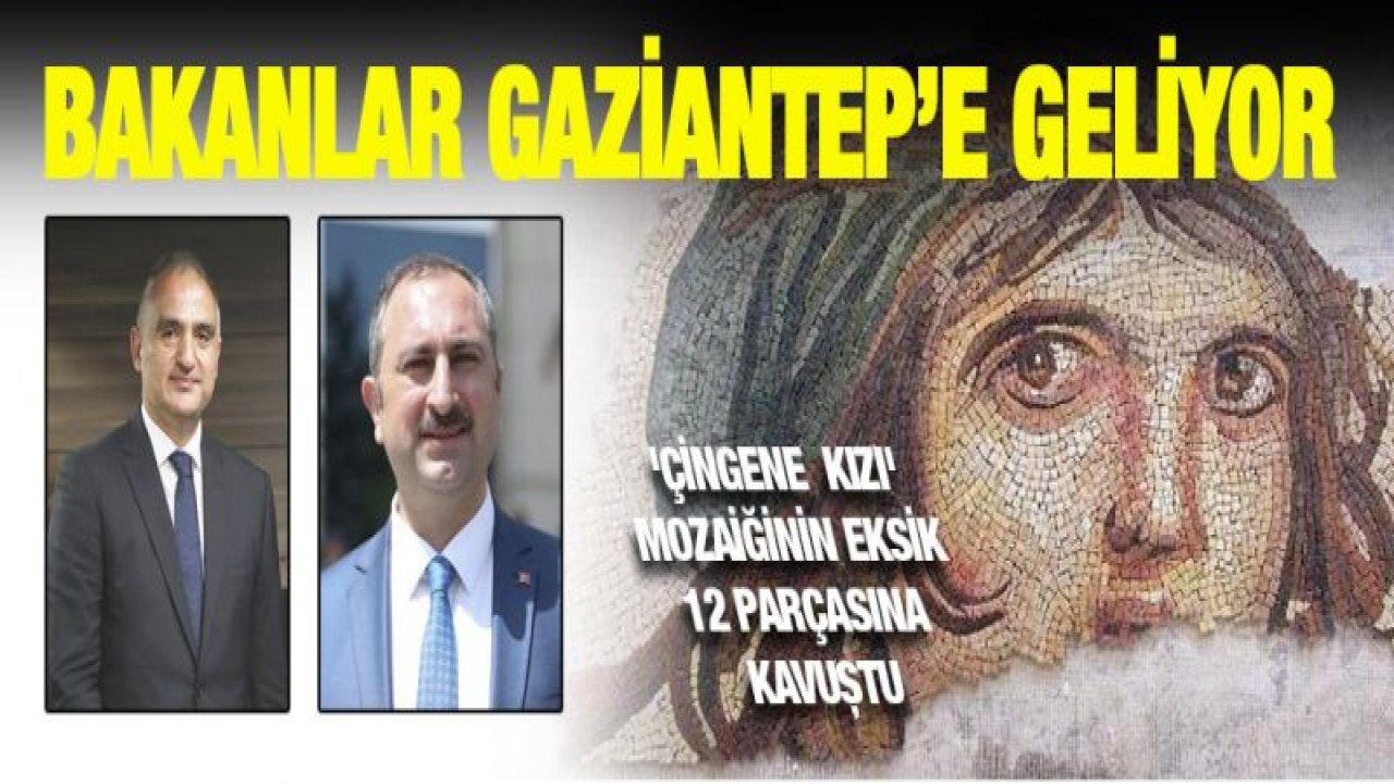 Zeugma Çingene Kızı Mozaiklerinin parçaları sergiye hazırlanıyor